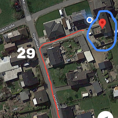 Zufahrt über Vogellake Zufahrt über Vogellake